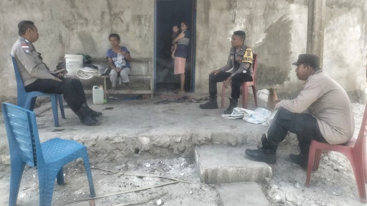 Polsek Rote Barat Daya Gelar Patroli Dialogis Tingkatkan Keamanan Masyarakat