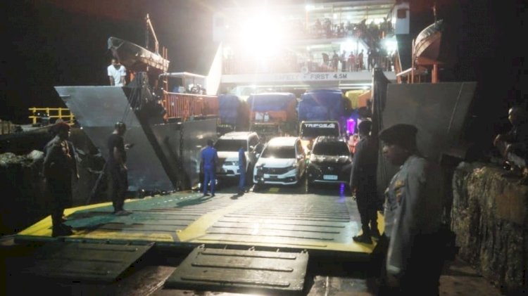 Polsek Pantaibaru Tingkatkan Pengamanan Pada Pelabuhan Pantaibaru