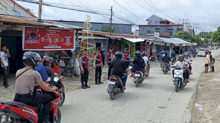 Satuan Samapta Polres Rote Ndao Tingkatkan Patroli  Preventif Jaga Kenyamanan Masyarakat