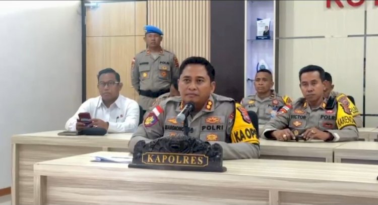 Kapolres Rote Ndao Gelar Rilis  AKhir Tahun 2025, Wujudkan Transformasi Polri Yang Transparan