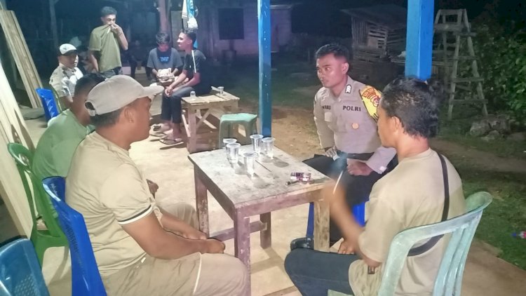 Bhabinkamtibmas Polsek Lobalain Lakukan Sambang Perkuat Sinergitas Dengan Warga Binaan
