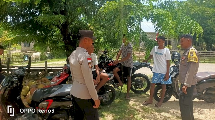 K2YD Polsek Rote Barat Daya, Langkah Pencegahan Gangguan Keamanan