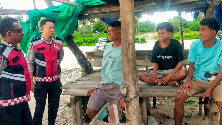 K2YD Polsek Rote Barat, Jaga Keamanan dan Kenyamanan Masyarakat