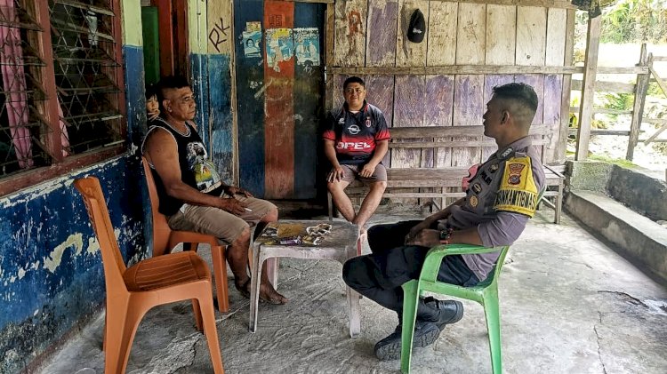 Kegiatan Preemtif Bhabinkamtibmas Polsek Lobalain