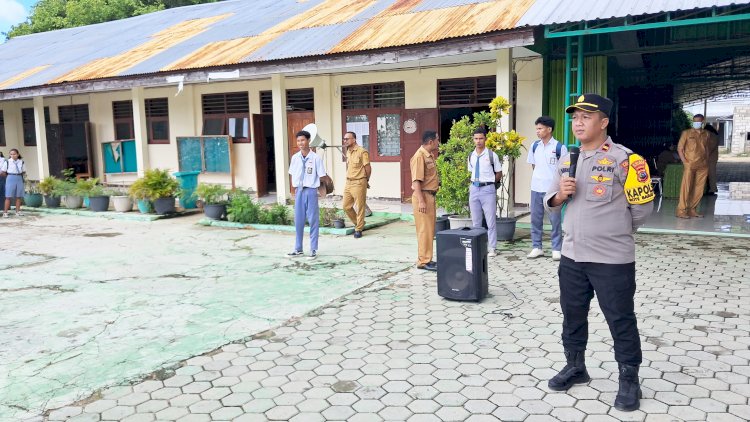 Reaksi Cepat Polsek RBD Lakukan Upaya Pencegahan Perkelahian Antar Pelajar