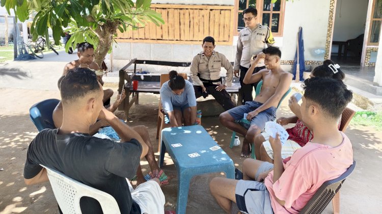 Polsek Rote Barat Lakukan Patroli Preventif Gangguan Keamanan