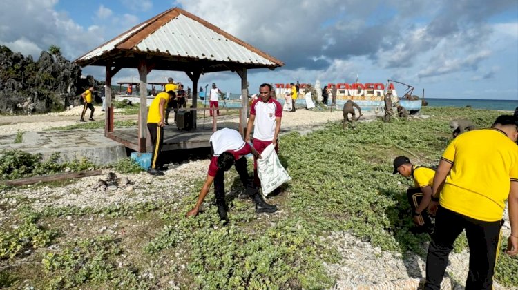 Polres Rote Ndao Gelar Bakti Sosial Dukung Gerakan Indonesia ASRI