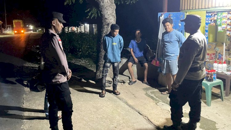 Polsek Rote Tengah Gelar Patroli Ronda Presisi, Langkah Proaktif Cegah Tindak Pidana