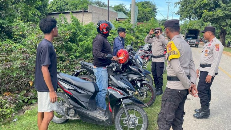 Patroli Dialogis Personel Polsek Rote Tengah, Wujud Polri Untuk Masyarakat