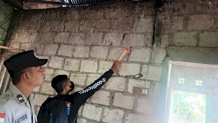 Kebakaran di Ingguinak, Kerugian Mencapai Puluhan Juta Rupiah