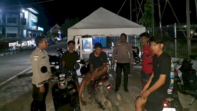 Cegah Potensi Pidana, Personel Polsek Lobalain Lakukan Patroli Ronda Presisi