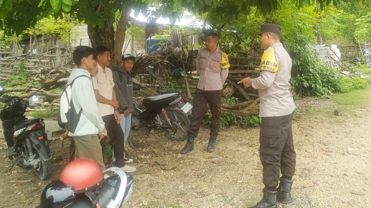KRYD Polsek Rote Barat Daya, Wujud Proaktif Polri Cegah Potensi Gangguan Keamanan
