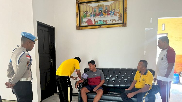 Kabag SDM Lakukan Home Visit Bagi Personel Polri Yang Sakit