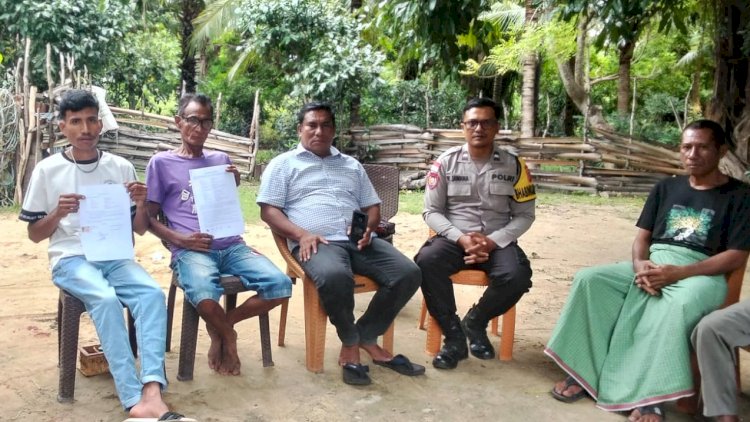 Tindak Pidana Penganiayaan Yang Terjadi di Desa Oelolot, Korban dan Pelapor Sepakat Berdamai