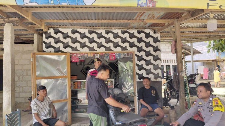 Patroli Preventif Polsek Rote Selatan, Ciptakan Keamanan dan Kenyamanan Masyarakat
