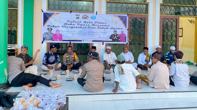 Kapolsek Rote Timur : Buka Puasa Bersama dan Doa Untuk Keamanan Indonesia