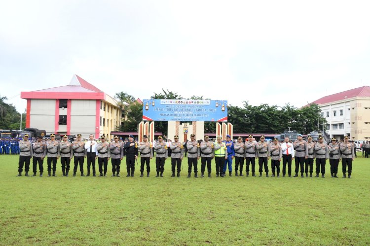 Polda NTT Gelar Apel Pasukan Operasi Ketupat Turangga 2026, Siap Berikan Pelayanan Idul Fitri 1447 H