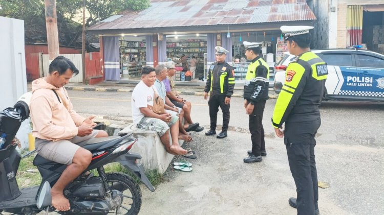 Satlantas Polres Rote Ndao, Tingkatkan Kepedulian Masyarakat Dalam Berlalu Lintas