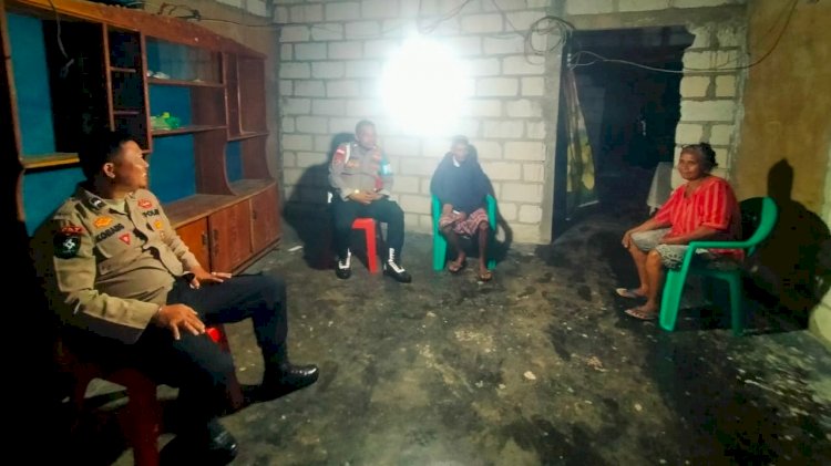 K2YD Polsek Rote Selatan Melalui Patroli Dialogis Untuk Memastikan Kenyamanan Masyarakat