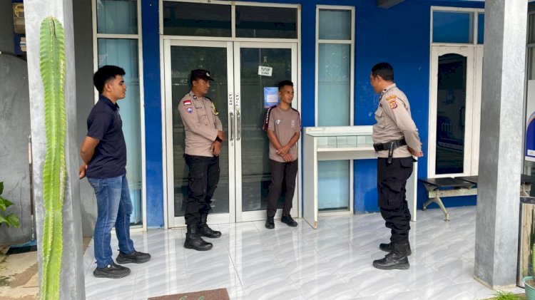 Polsek Rote Barat Lakukan Patroli Preventif, Monitoring Obyek Vital dan Jaga Kamtibmas Tetap Kondusif
