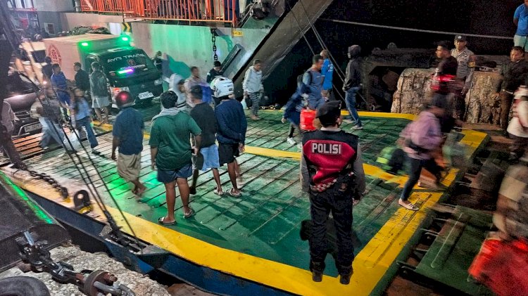 Polsek Pantaibaru Lakukan Pengamanan di Pelabuhan, Pastikan Kenyamanan Masyarakat