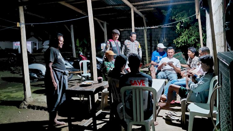 Patroi K2YD Polsek Rote Selatan, Pastikan Kenyamanan Bagi Masyarakat