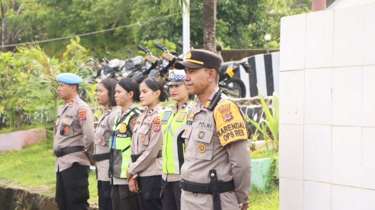 Kabag Ops Polres Rote Ndao : Pelayanan Aksi Penyampaian Aspirasi di Depan Umum Dilakukan Sesuai SOP
