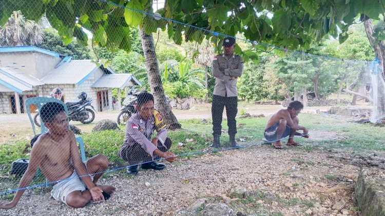 Patroli K2YD Polsek Rote Barat Daya, Wujudkan Rasa Aman Bagi Masyarakat
