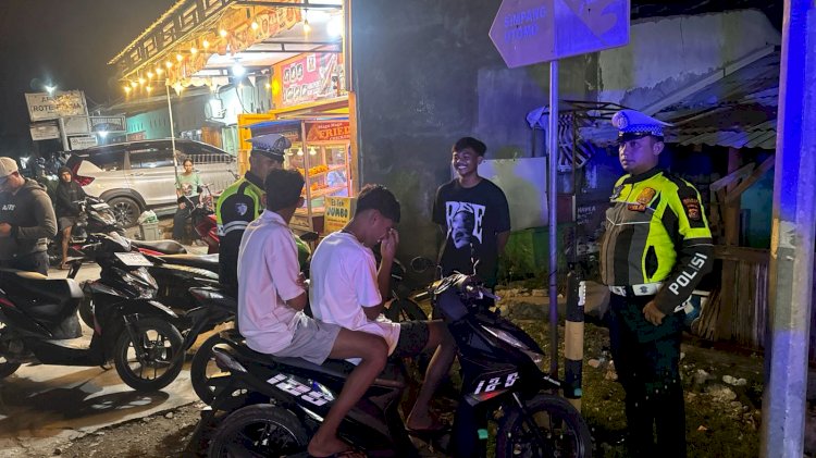 Satuan  Lalu Lintas Polres Rote Ndao Tingkatkan Edukasi Kamseltibcarlantas, Tekan Angka Kecelakaan