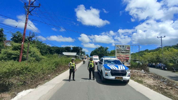 Polres Rote Ndao Lakukan Pengamanan Serta Pengawalan  Karnaval dan Pawai Paskah 2026