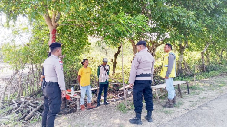 Patroli Dialogis Polsek Rote Timur, Upaya Untuk Jamin Kenyamanan Masyarakat