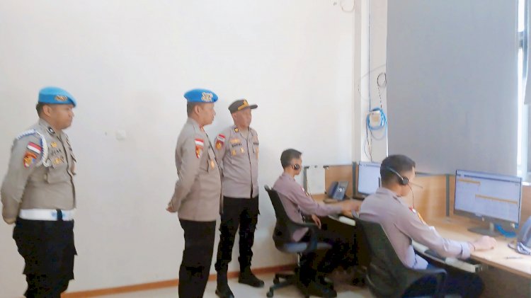 Polres Rote Ndao Optimalkan Layanan Call Center 110 untuk Pelayanan Cepat kepada Masyarakat
