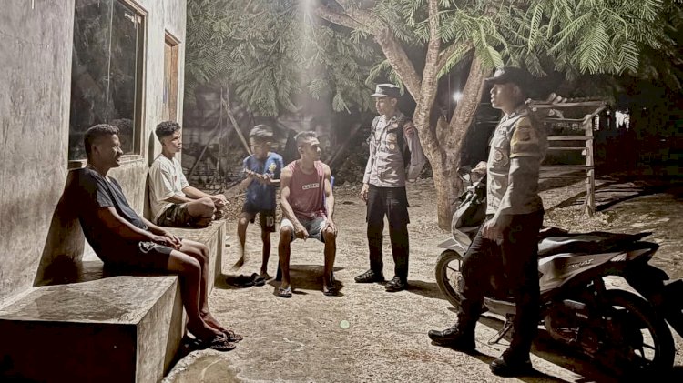 KRYD Polsek Rote Barat Daya, Upaya Untuk Menjaga Kamtibmas Tetap Kondusif