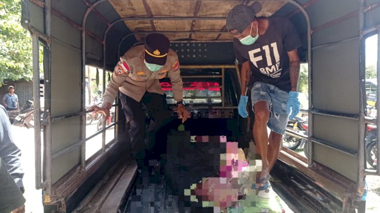 Warga Lekunik Ditemukan Meninggal, Warga Telp 110 dan Korban Dievakuasi  Untuk Pemeriksaan