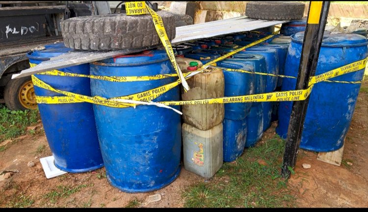 3,2 Ton BBM Subsidi Diamankan Unit Tipidter Sat Reskrim Polres Rote Ndao, Langkah Konkrit Lawan Mafia BBM