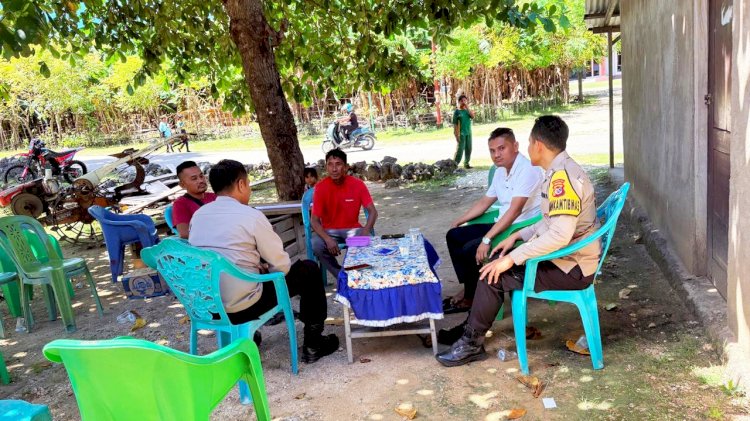 Dengar Keluhan Warga, Personel Polsek Rote Barat Daya Lakukan KRYD