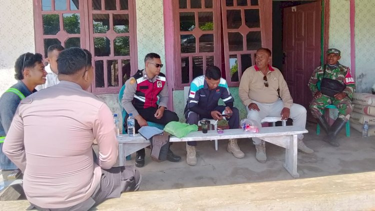 Kapolsek Rote Timur : Patroli Dialogis Jadi Upaya Polsek Rote Timur Jaga Kepercayaan Publik