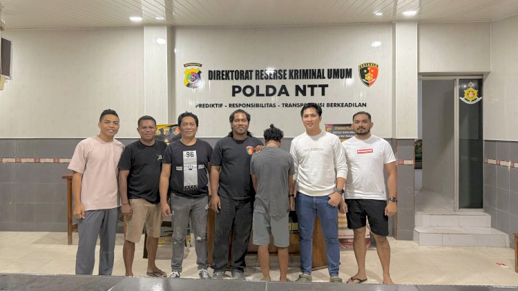 Pelarian DPO Laka Lantas Yang Menyebabkan Korban Meninggal Dunia Berakhir Ditangan Tim Gabungan Resmob Polres Rote Ndao dan Polda NTT