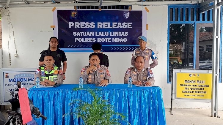 Kapolres Rote Ndao : Perkara Lakalantas Yang Menyebabkan Korban Meninggal Dunia Akan Diproses Sesuai Hukum Yang Berlaku
