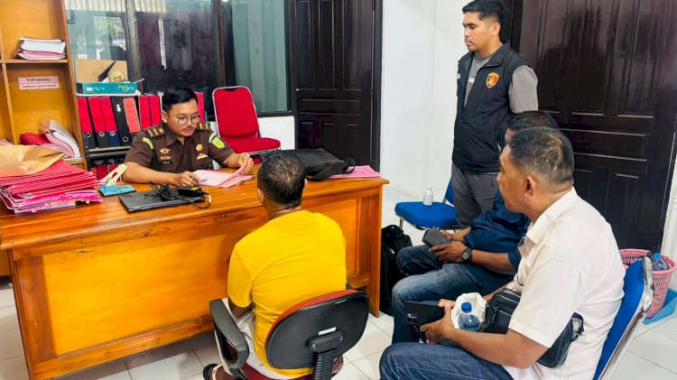 Polres Rote Ndao Lakukan Tahap II Tersangka RAL, Bentuk Komitmen Penegakkan Hukum