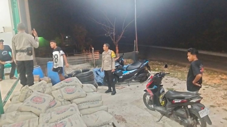 Polsek Rote Tengah Lakukan Patroli Malam, Langkah Efektif Cegah Potensi Tindak Pidana