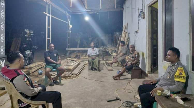K2YD Polsek Rote Selatan, Jaga Kemitraan Dengan Masyarakat Cegah Tindak Pidana
