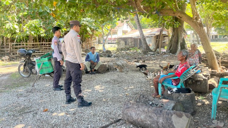 KRYD Polsek Rote Barat Daya, Jaga Kamtibmas Tetap Kondusif