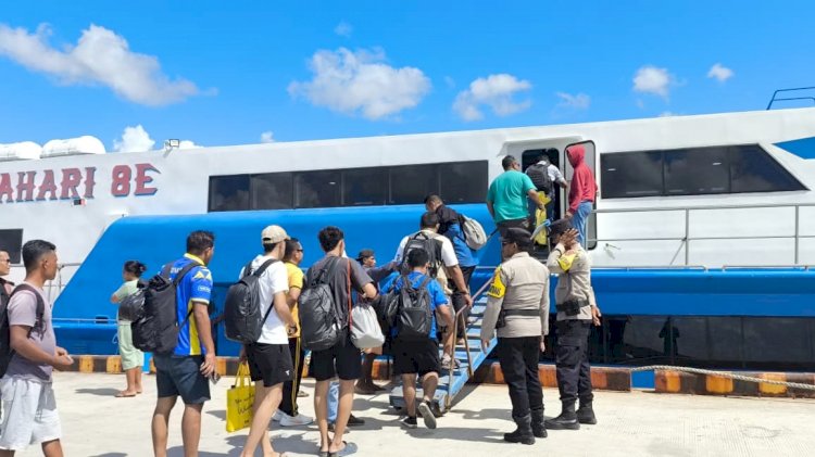 Pastikan Masyarakat Merasa Aman, Polsek Lobalain  Lakukan Pengamanan Maksimal