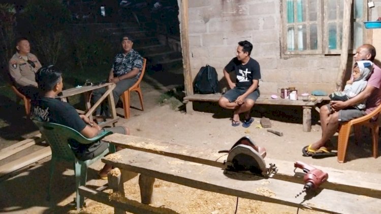 Kapolsek Rote Selatan : Patroli Malam Efektif Cegah Tindak Pidana