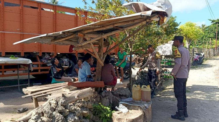 KRYD Polsek Rote Barat Daya, Pastikan Kamtibmas Tetap Kondusif