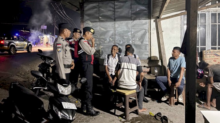 Patroli Ronda Preventif Presisi Samapta Polres Rote Ndao, Hadirkan Rasa Aman Bagi Masyarakat