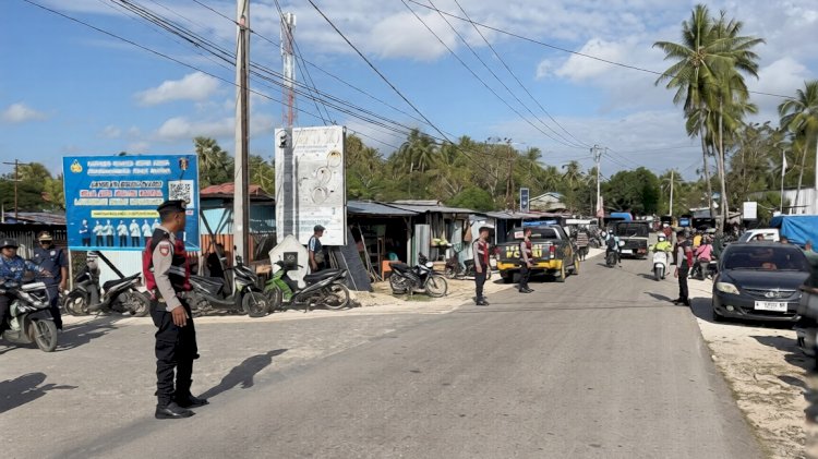 Patroli Presisi Satuan Samapta Polres Rote Ndao, Cegah Curanmor, Curat dan Curas