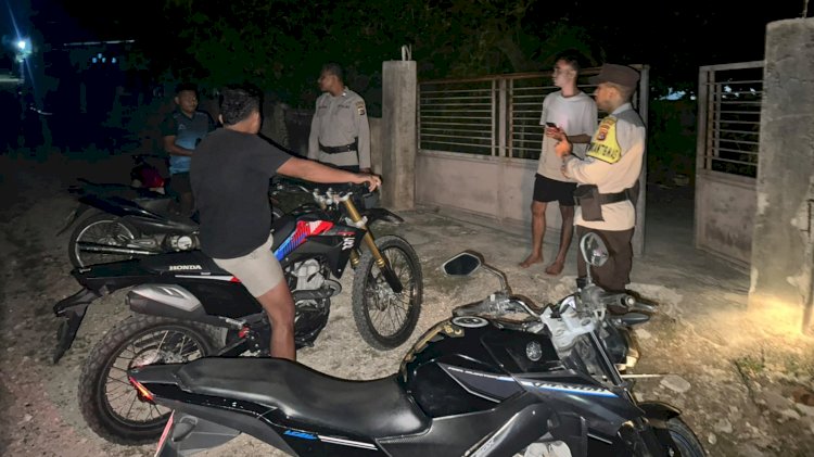 K2YD Polsek Rote Tengah, Antisipasi Kejahatan Jalanan