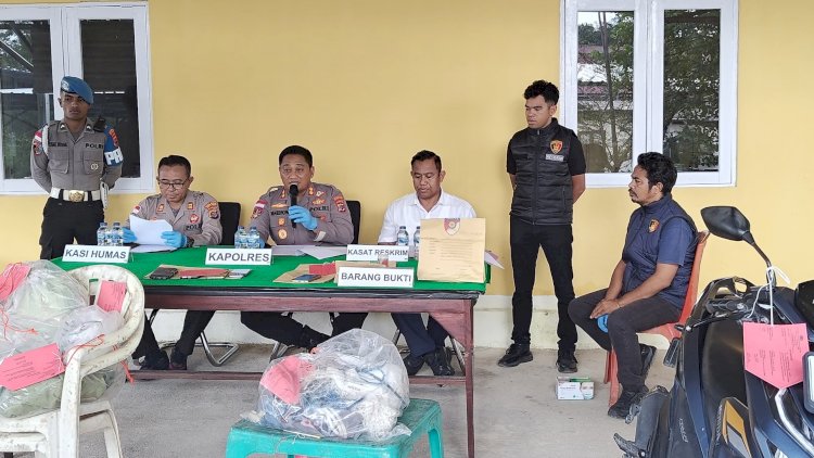 Sat Reskrim Polres Rote Ndao Tetapkan Lima Orang Tersangka, Pasca Penemuan Mayat di Pantai Ingguhun